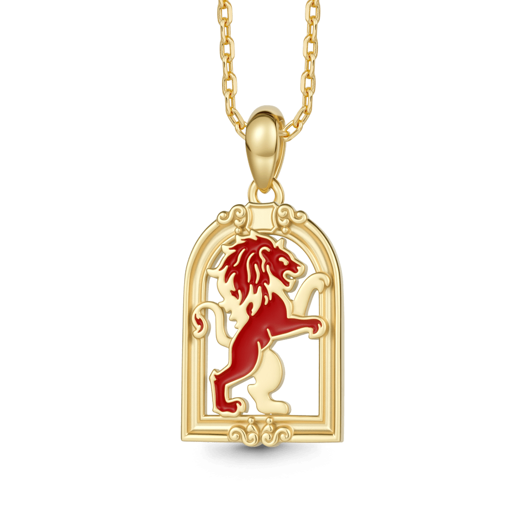 Gnoce  Harry Potter Gryffindor Lion Necklace