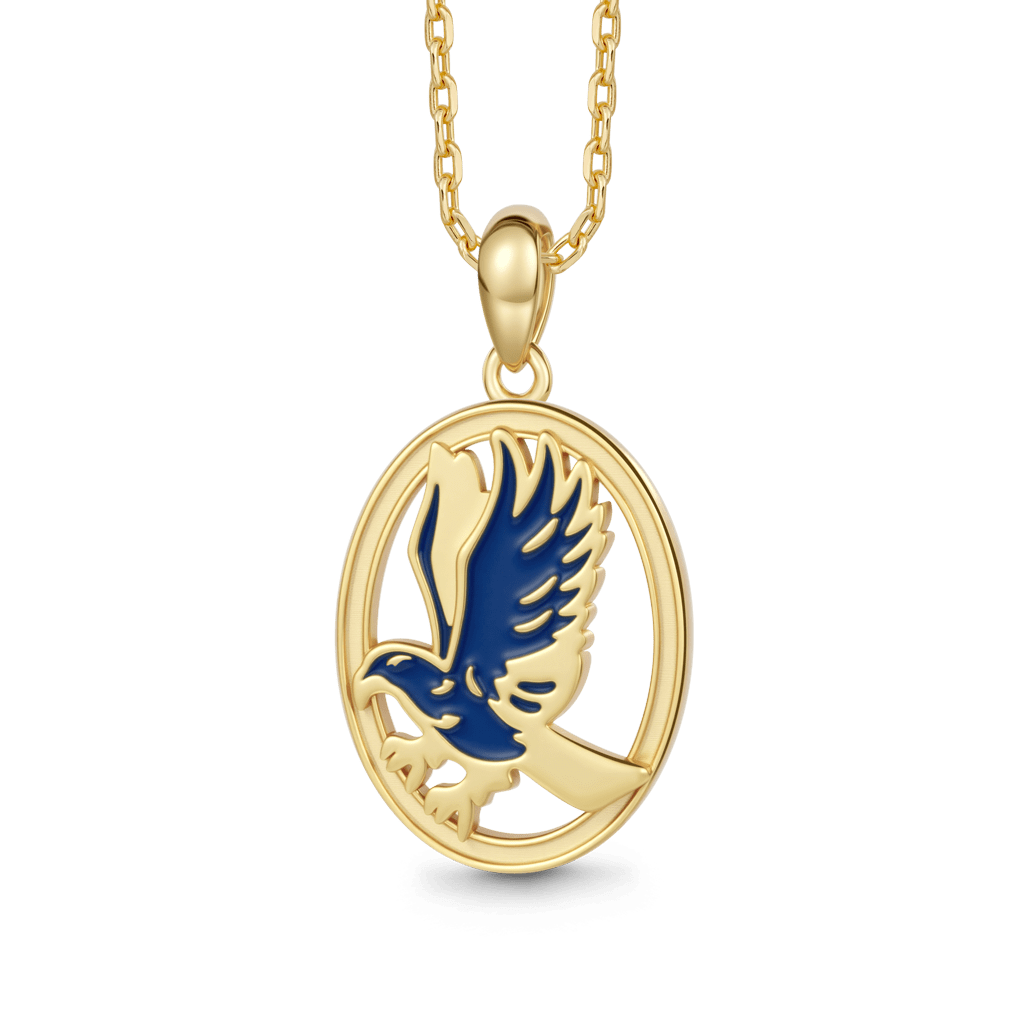 Gnoce  Harry Potter Ravenclaw Eagle Necklace