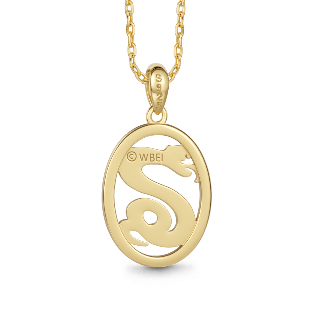 Gnoce  Harry Potter Slytherin Snake Necklace