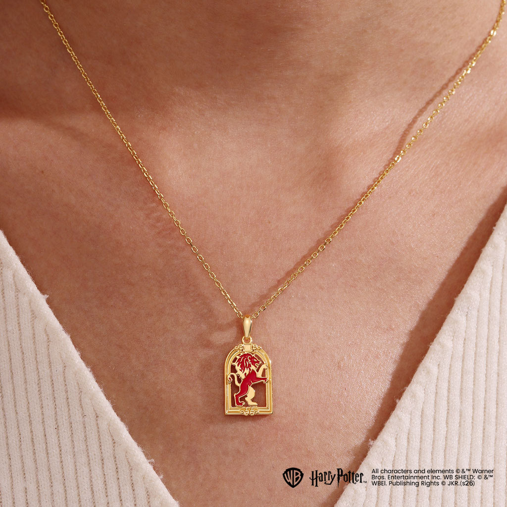 Gnoce  Harry Potter Gryffindor Lion Necklace