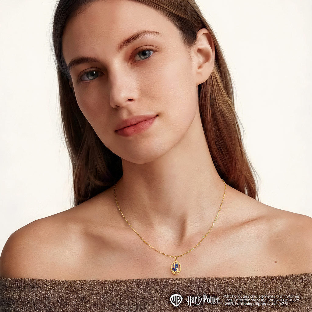 Gnoce  Harry Potter Ravenclaw Eagle Necklace