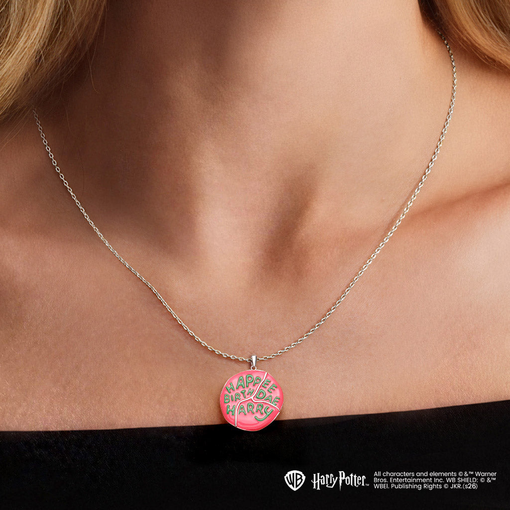 Gnoce  Harry Potter Hagrid Birthday Cake Necklace