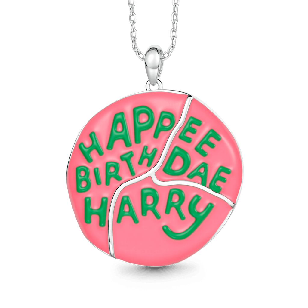 Gnoce  Harry Potter Hagrid Birthday Cake Necklace