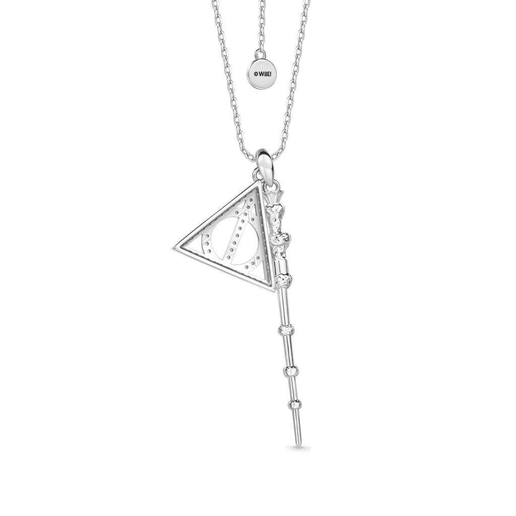 Gnoce  Harry Potter Elder Staff Deathly Hallows Necklace