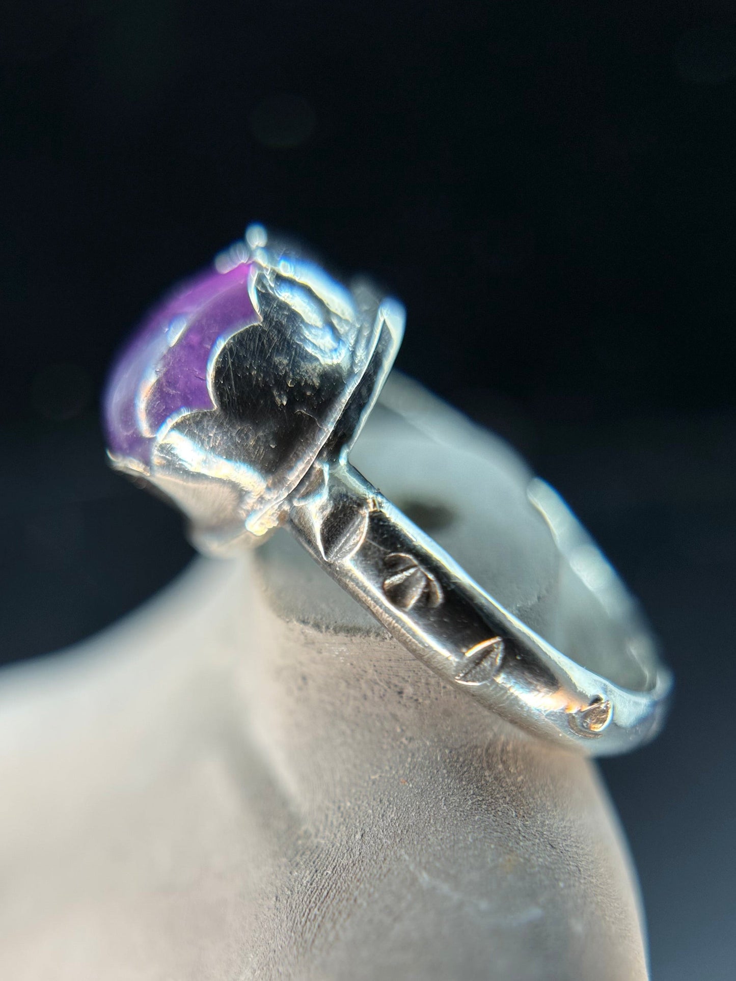 Amethyst’s Lilac Tears Ring
