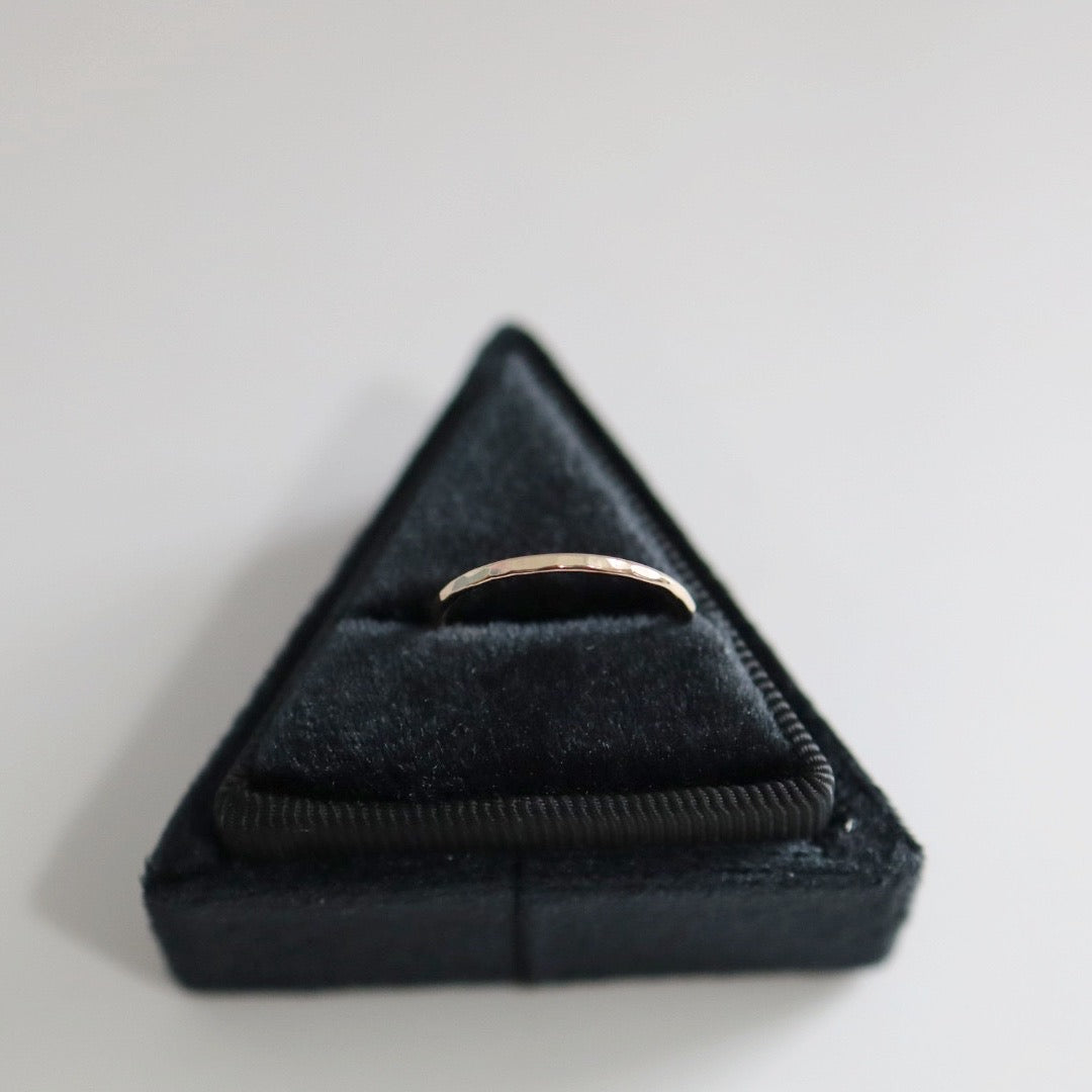 Hammered Stacking Ring - Choose Your Metal - Sterling Silver or Gold Fill
