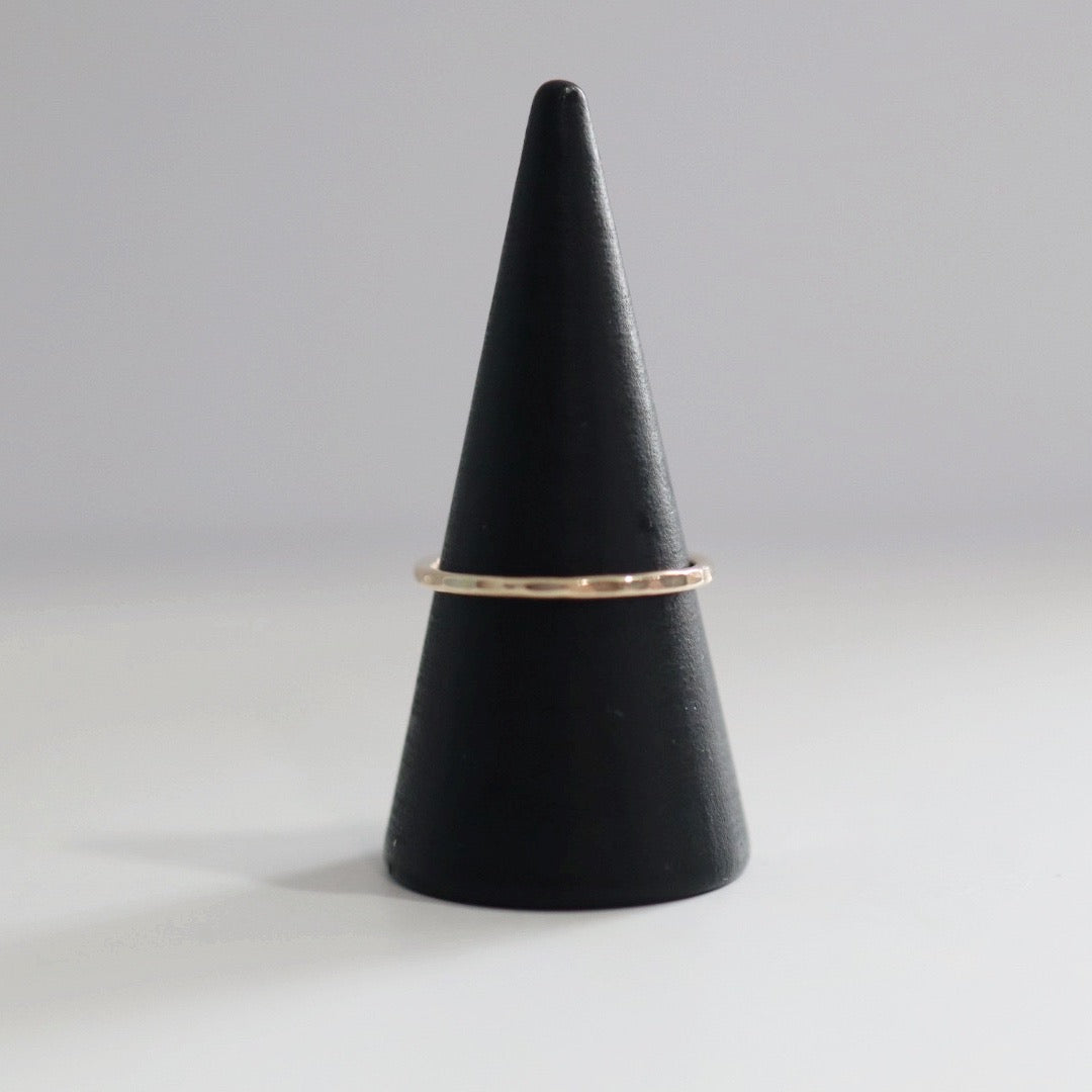 Hammered Stacking Ring - Choose Your Metal - Sterling Silver or Gold Fill