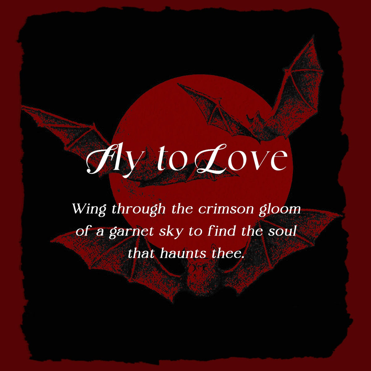 Unique Garnet Coffin Cut Gothic Style Necklace - Fly To Love