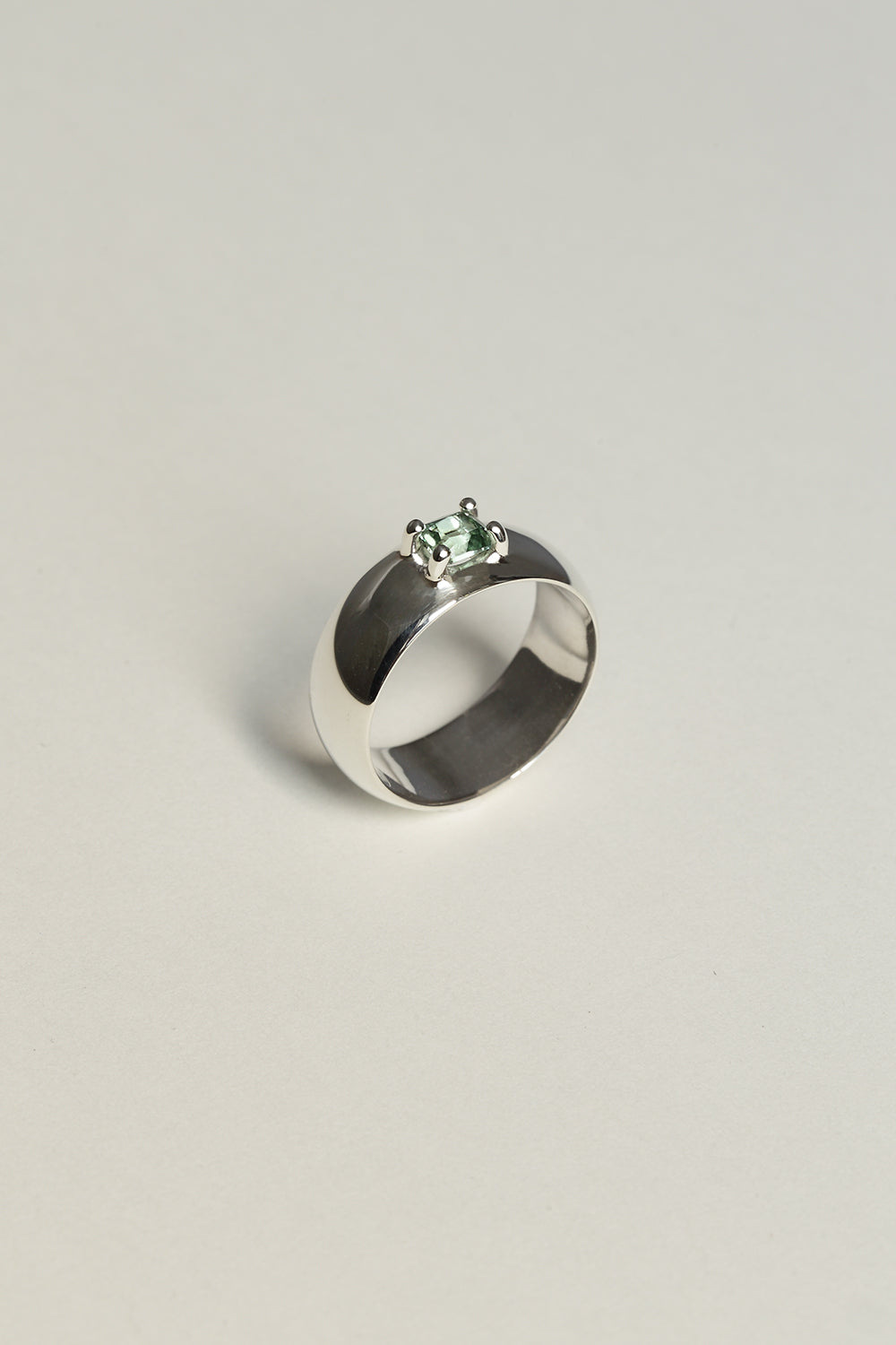 WIDE TOURMALINE RING