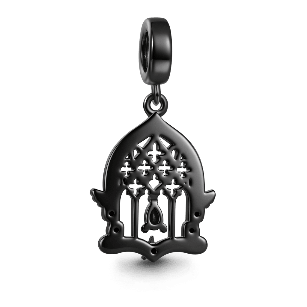 Gnoce  Dark Style Birdcage Charm