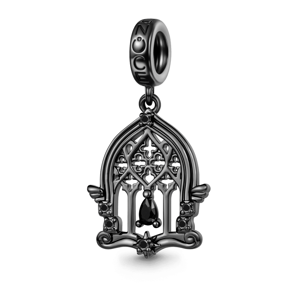 Gnoce  Dark Style Birdcage Charm
