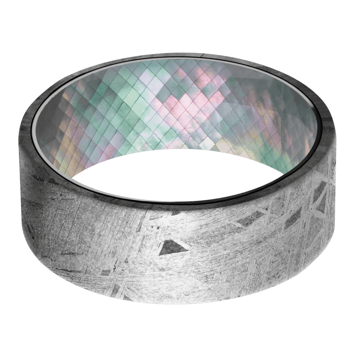 Meteorite + None Finish + Black Mother of Pearl