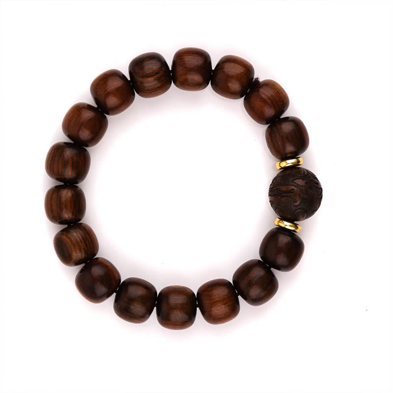 Fortune Jewel Natural Rosewood Compassion Bracelet
