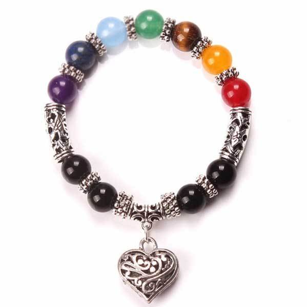 7 Chakra Heart Healing Bracelet