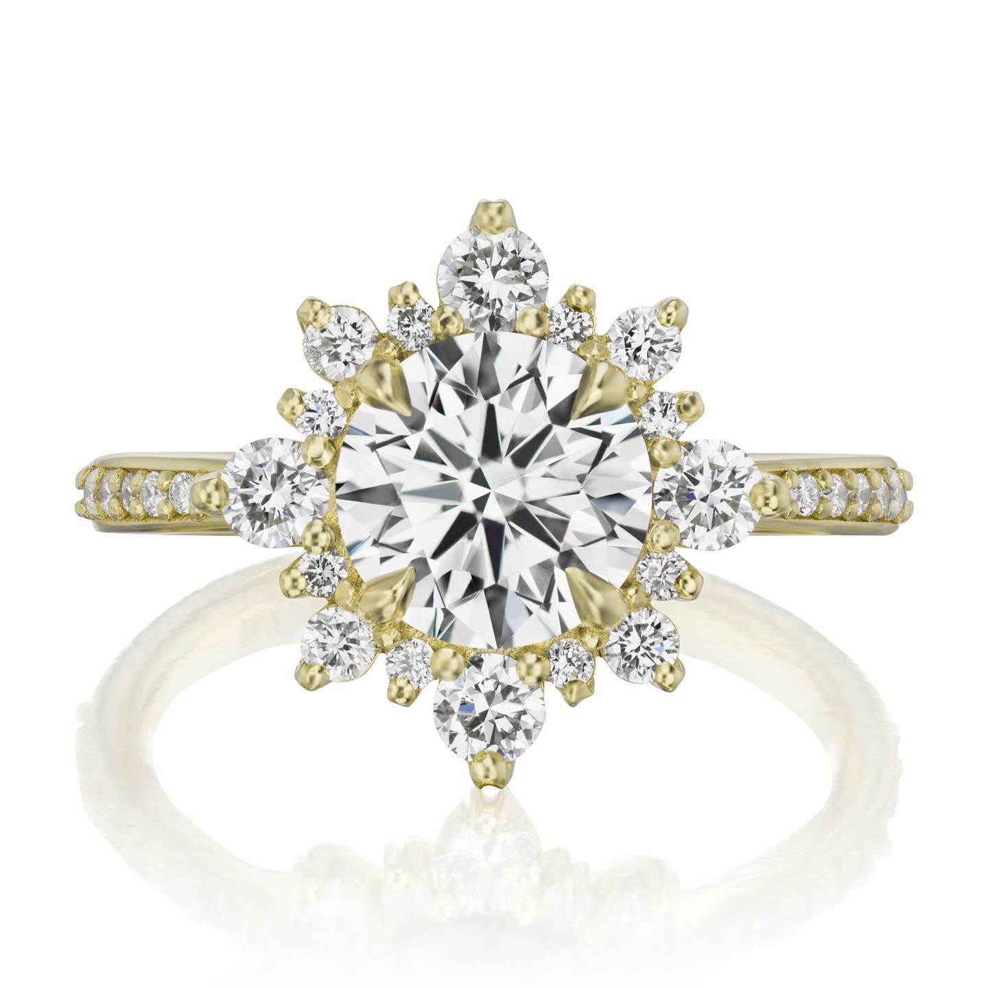 ・REYNA・Lab-Grown Diamond Center, Diamond Halo (2.0ctw+)