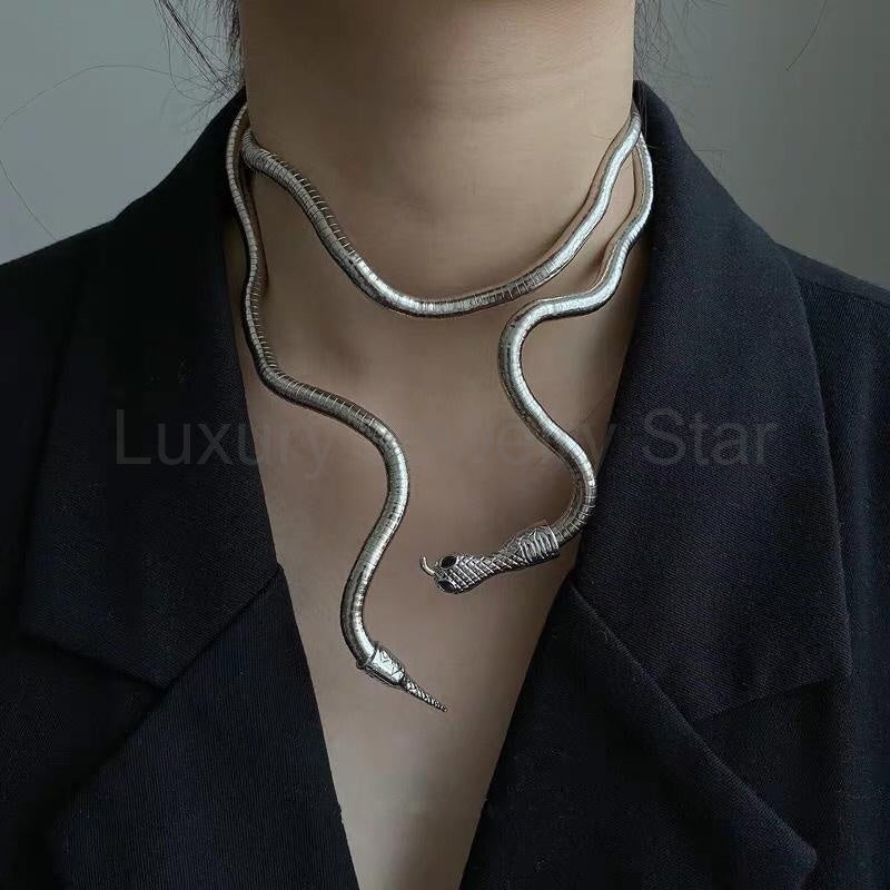 Serpent necklace
