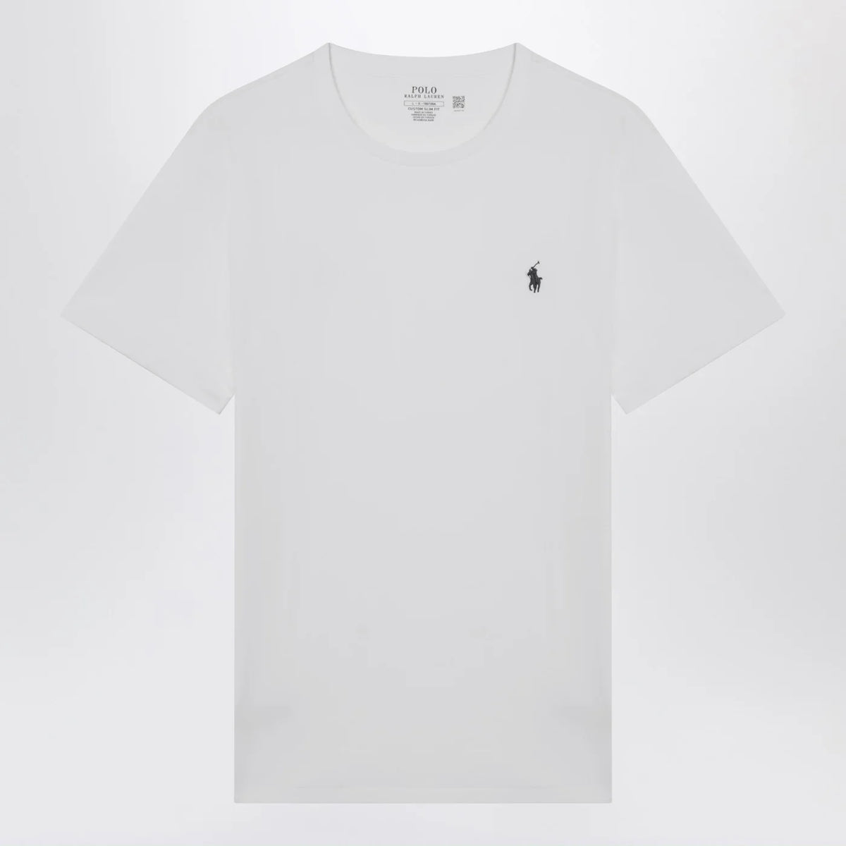 Polo Ralph Lauren - T-shirt white in cotton Custom Slim-Fit