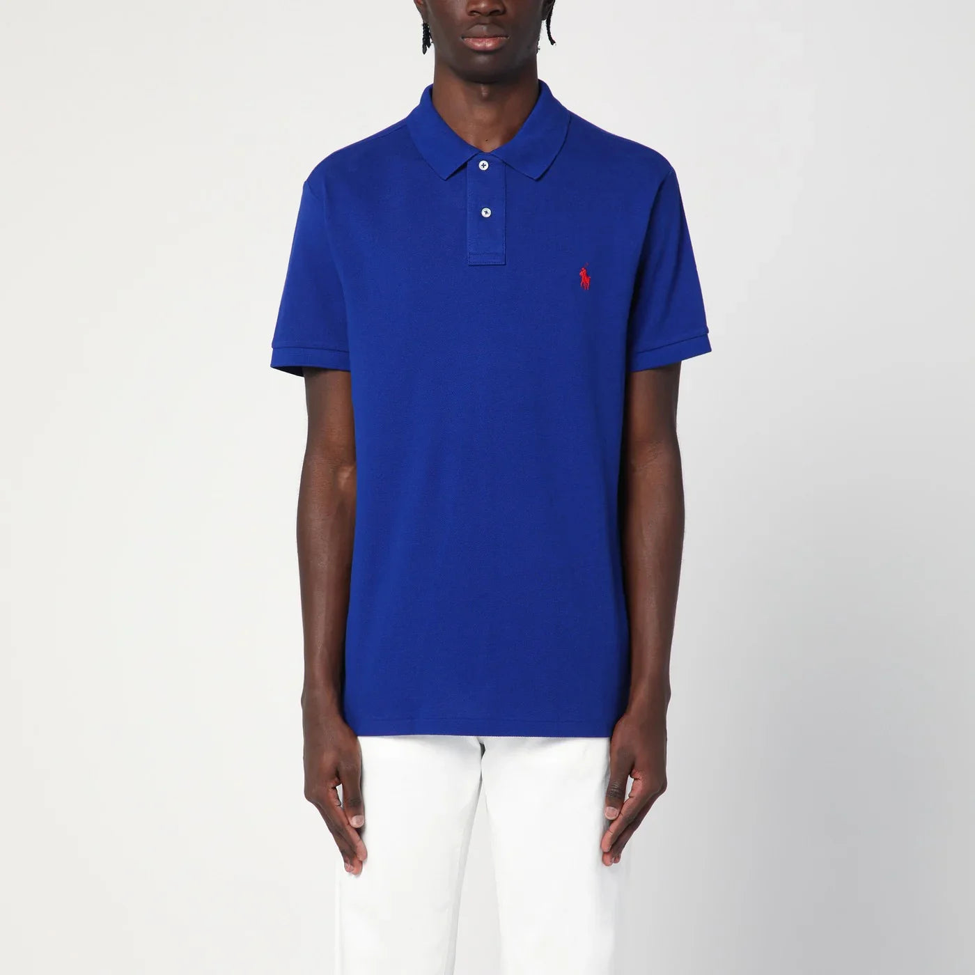Polo Ralph Lauren - Electric blue Custom Slim-Fit polo