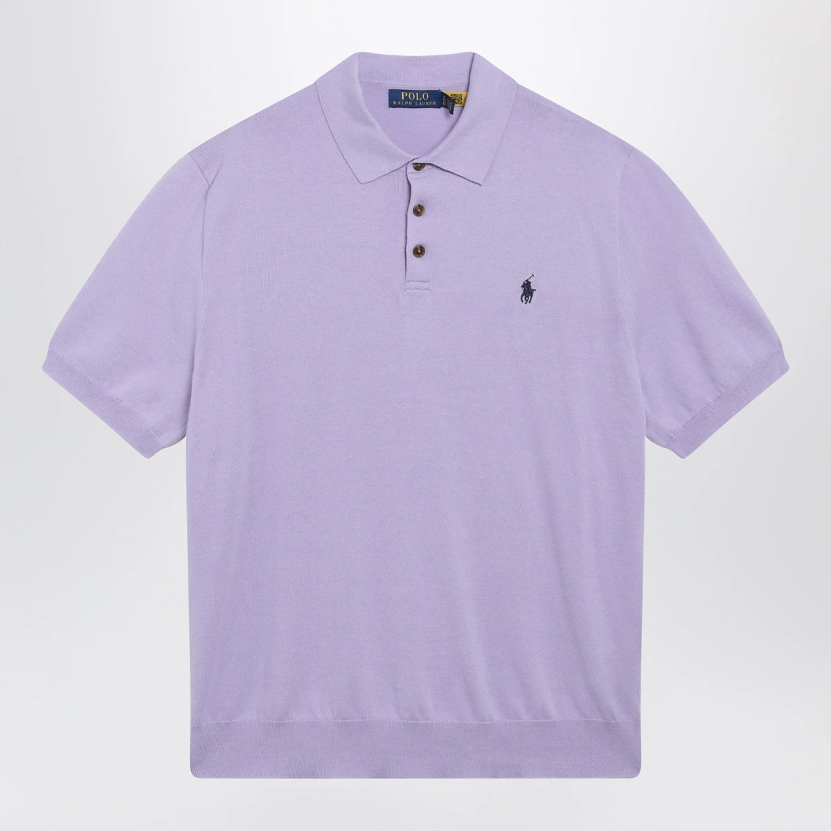 Polo Ralph Lauren - Lilac cotton polo shirt
