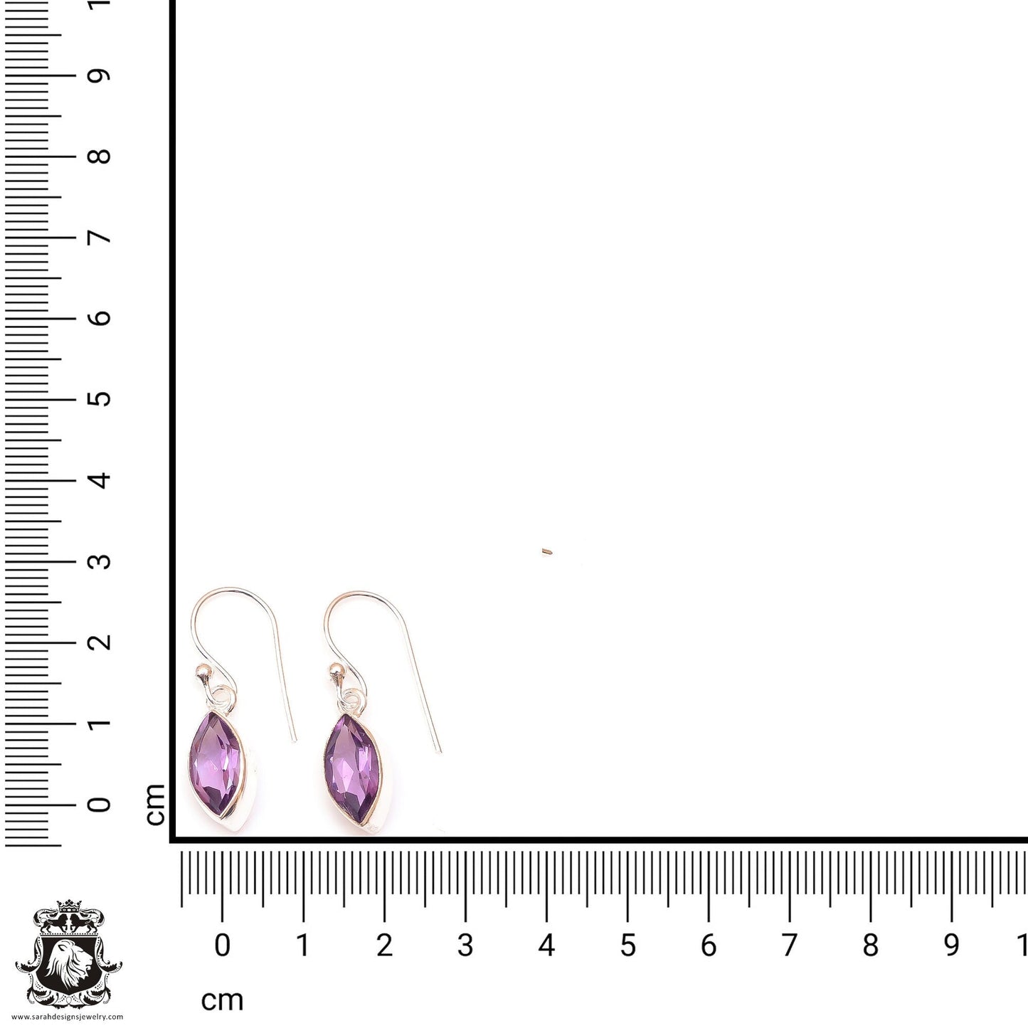 Amethyst Dangle & Drop Earrings 925 Solid (Nickel Free) Sterling Silver Earrings WHOLESALE price / Made in Canada Minimalist Earrings ER11