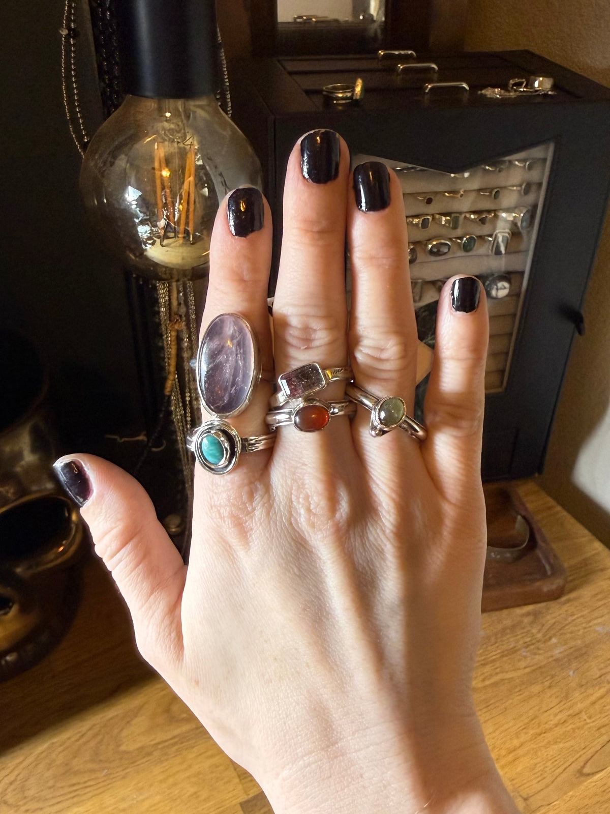Eat The Spoon Tourmaline Ring