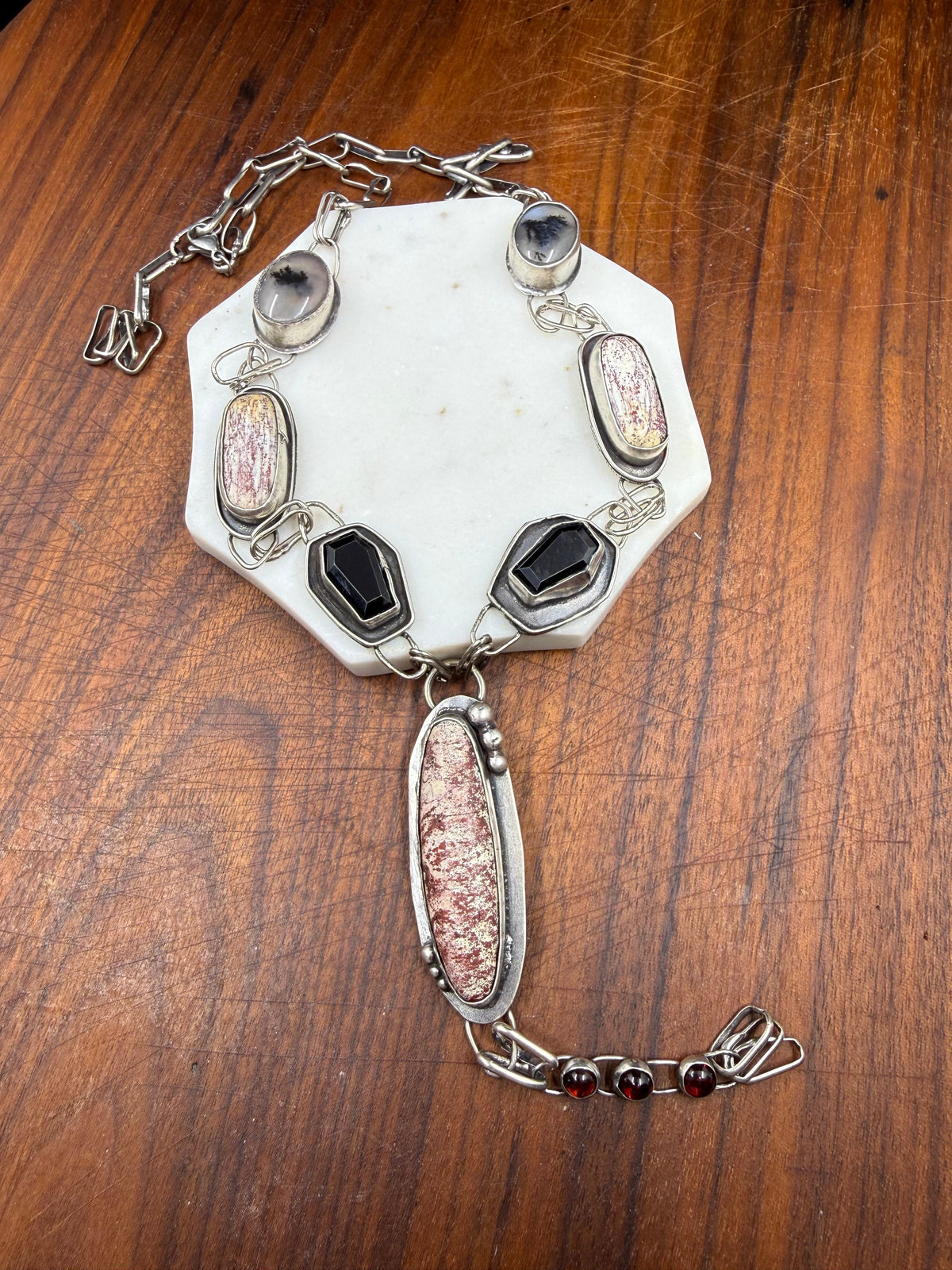 Watch This Lariat (Red Buffalo Necklace)
