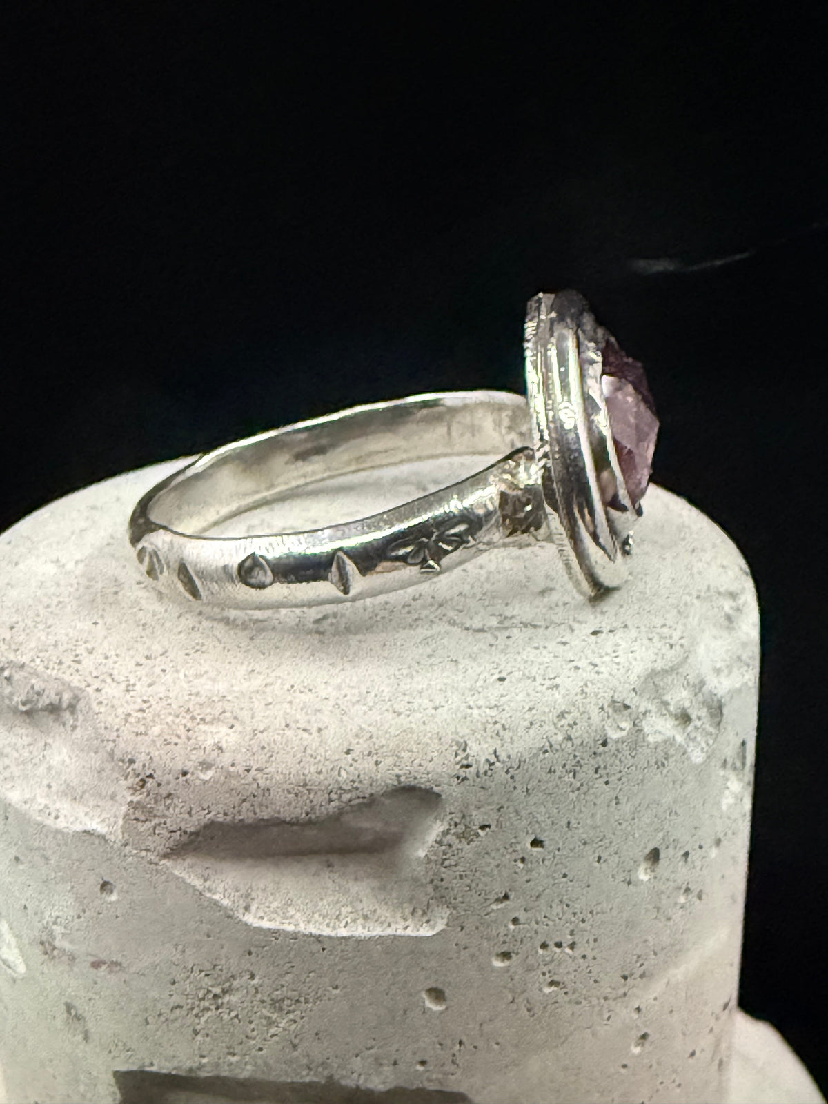Cerberus Berry Tourmaline Ring