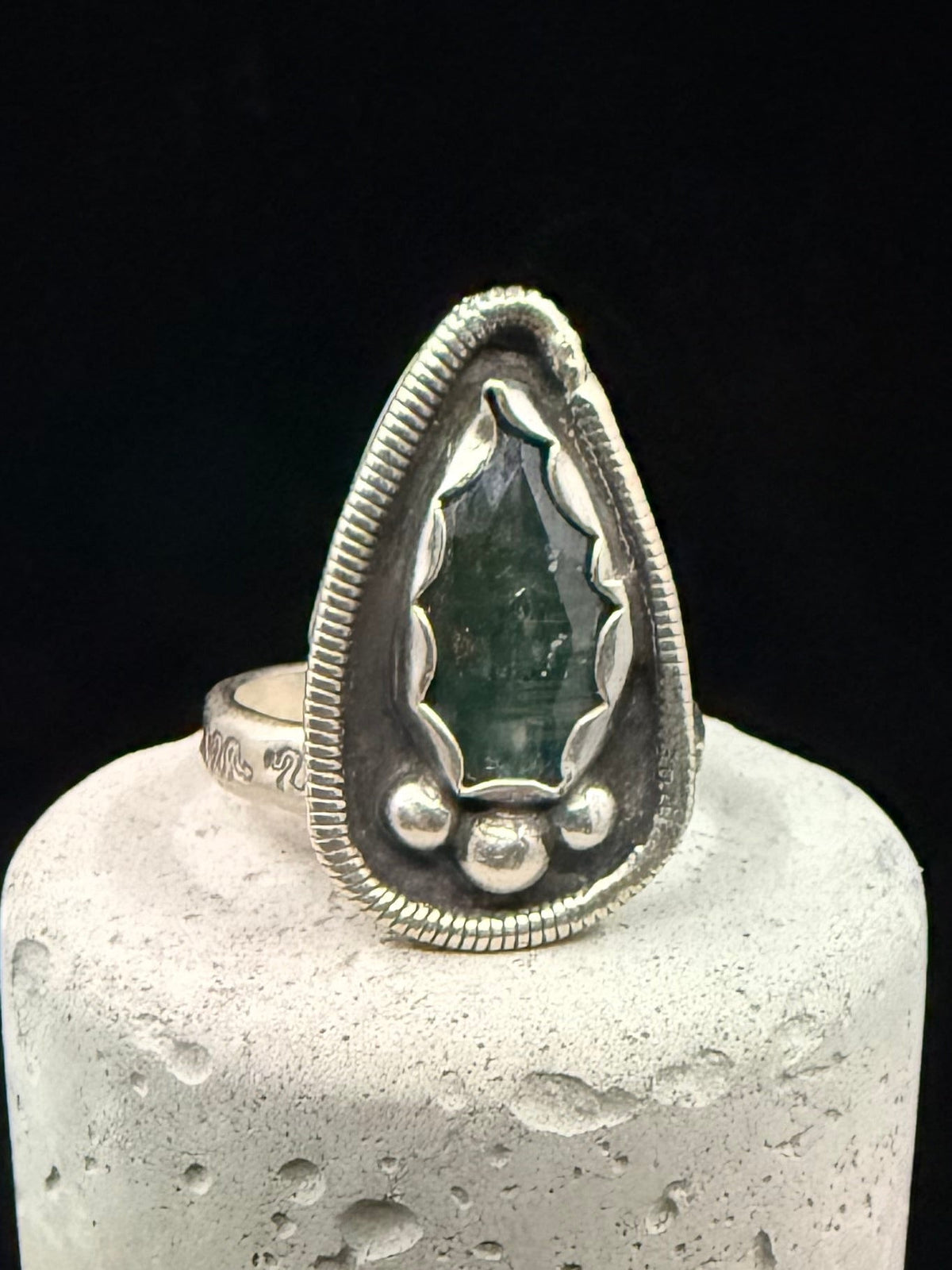 Anti-Hero Emerald Ring