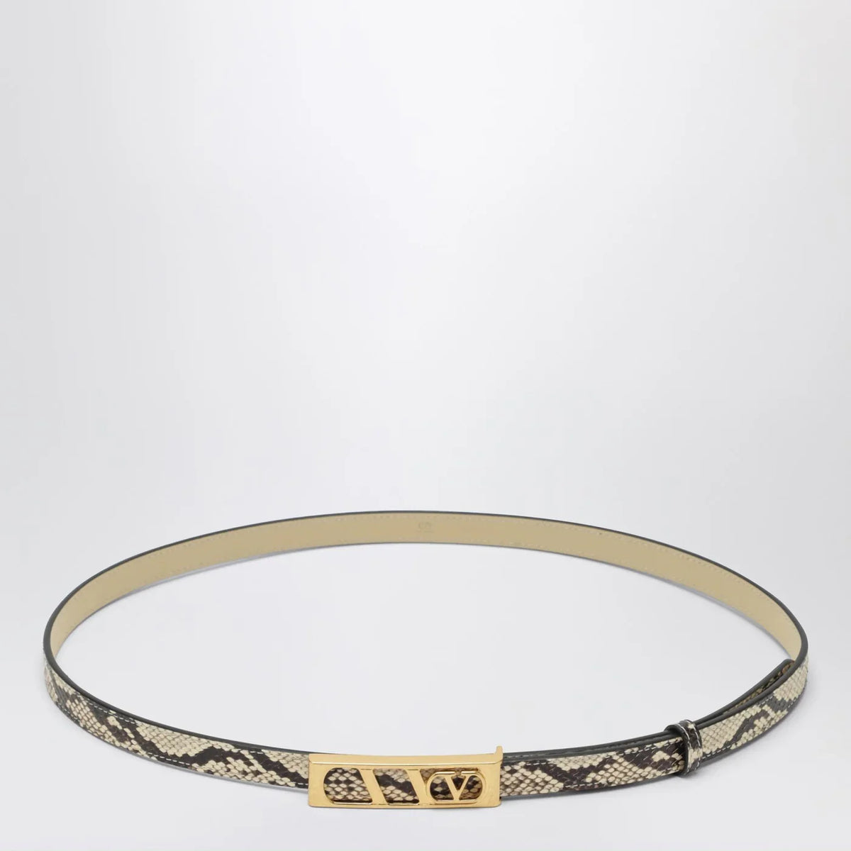 Valentino Garavani - Volgo Signature python belt