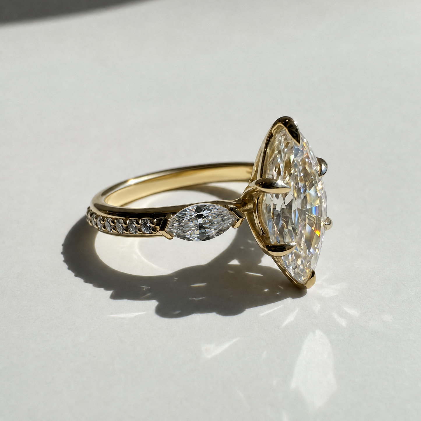 The Marquee IV Engagement Ring