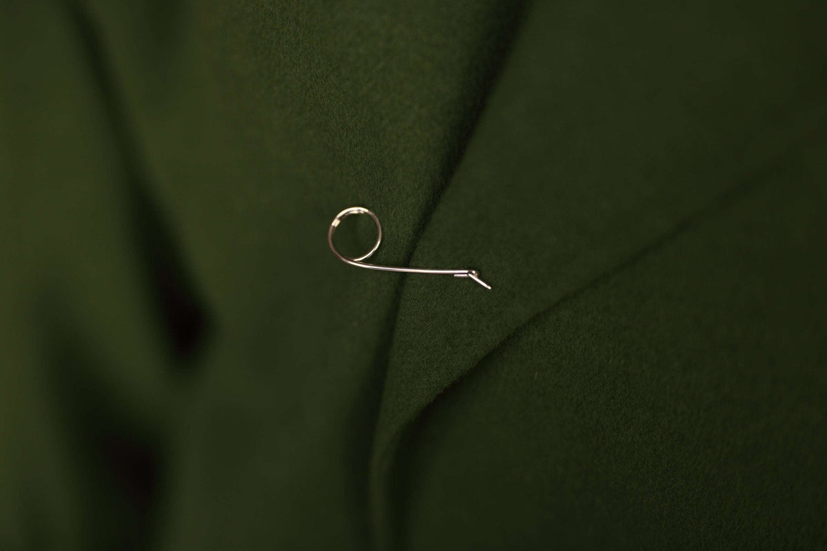SAFETY PIN BROOCH