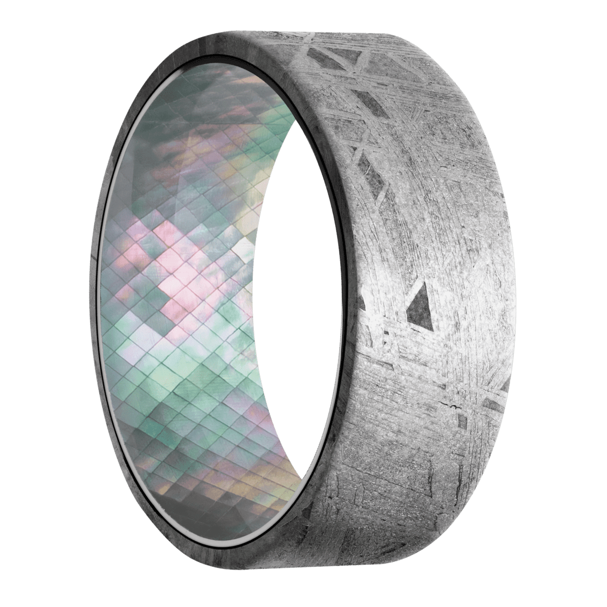 Meteorite + None Finish + Black Mother of Pearl
