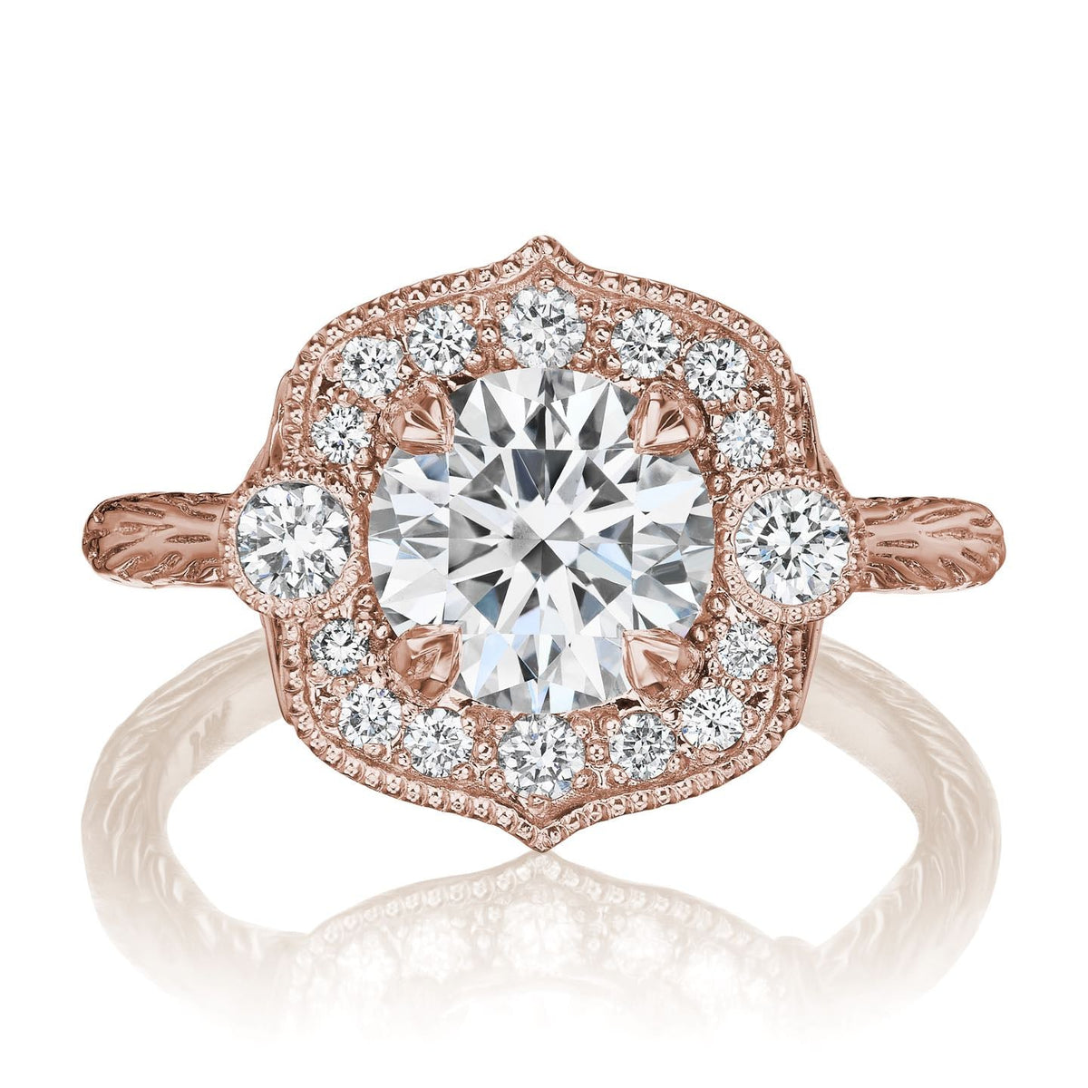 ・SADIE・Lab-Grown Diamond Center Diamond Halo (1.57ctw+)