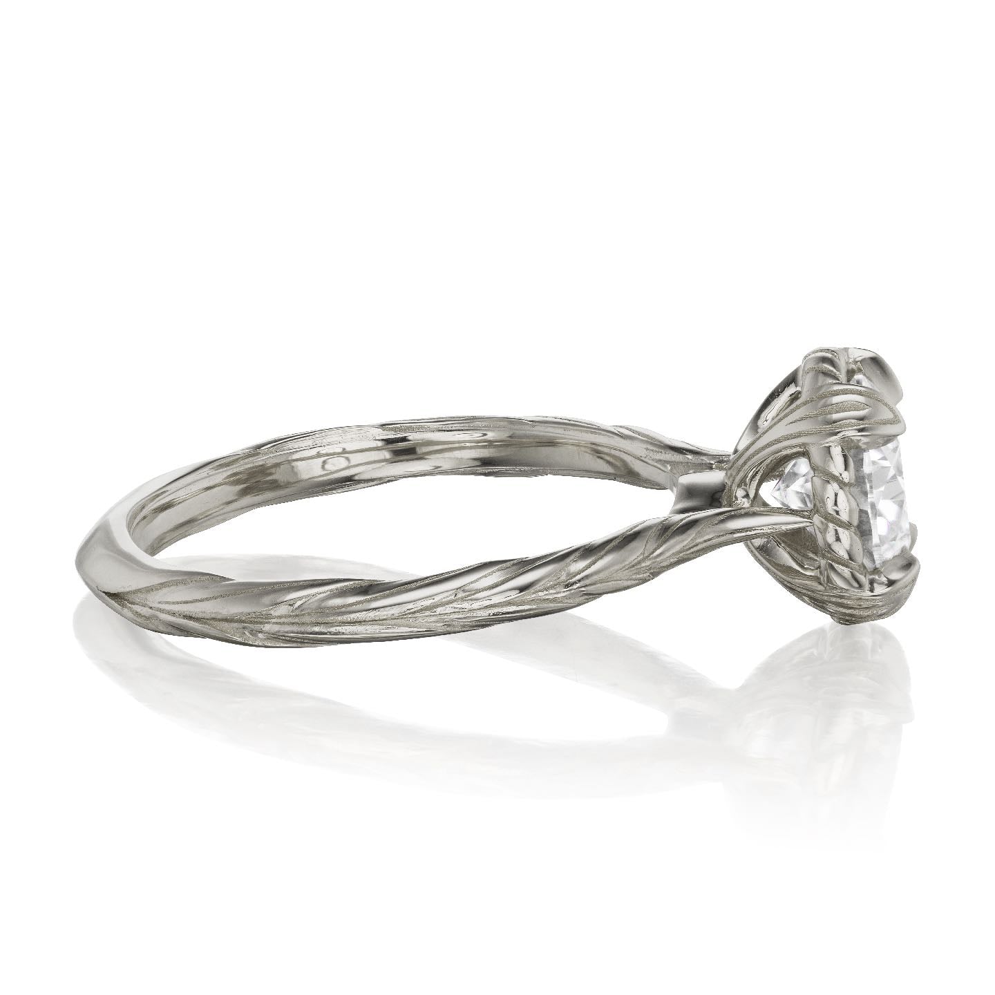・SIENNA・Lab-Grown DIamond, Willow Leaf Band (1.5ct)