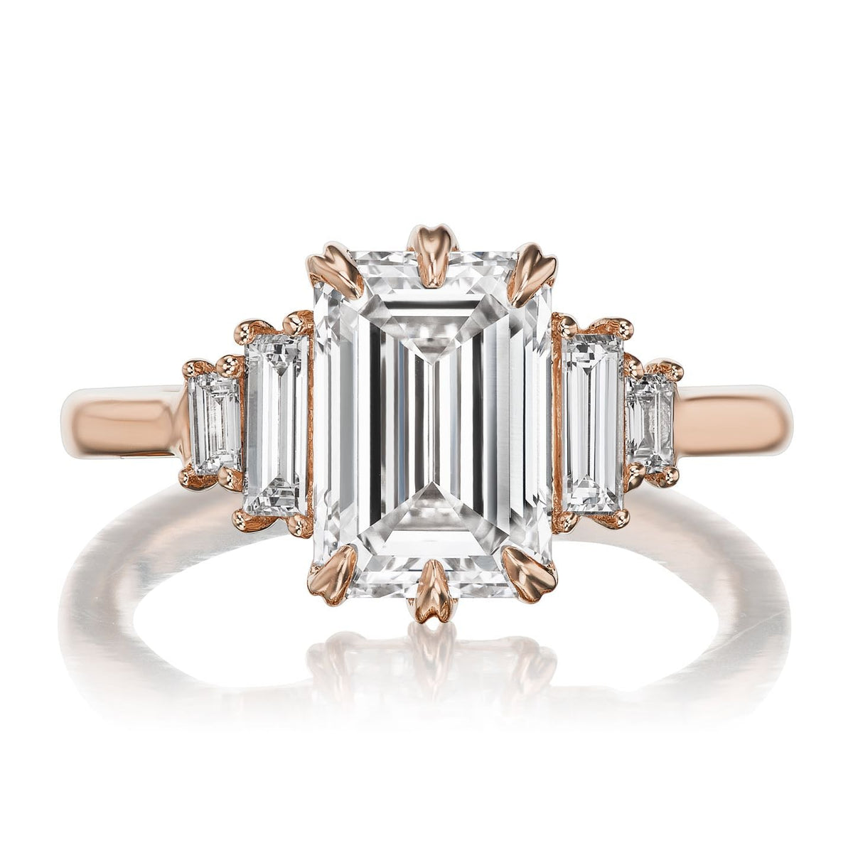 ・IONA・Emerald Lab-Grown Diamond Center Diamond Accents (2.32ctw)