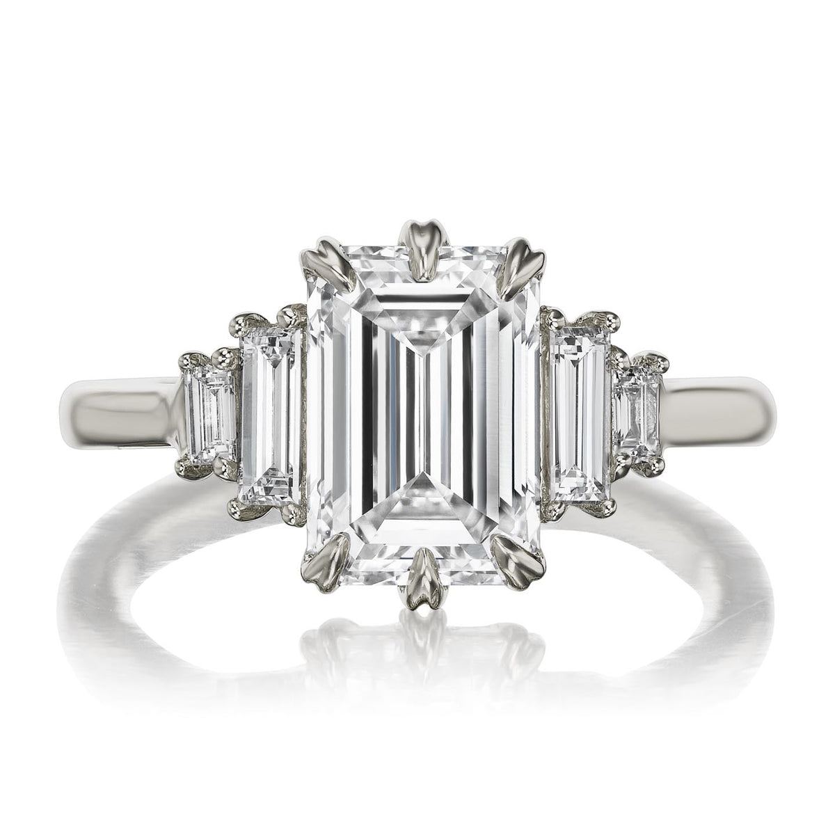 ・IONA・Emerald Lab-Grown Diamond Center Diamond Accents (2.32ctw)