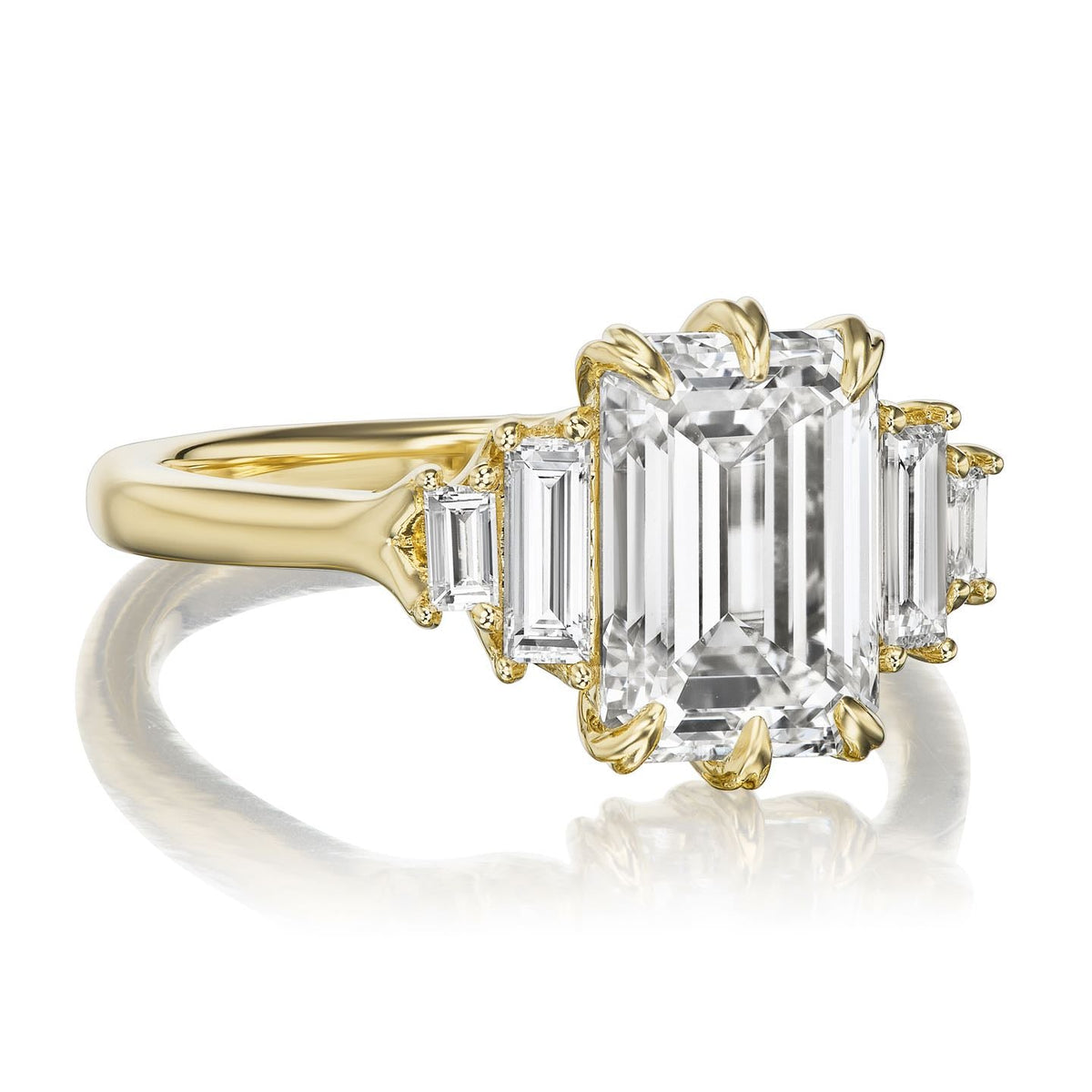 ・IONA・Emerald Lab-Grown Diamond Center Diamond Accents (2.32ctw)
