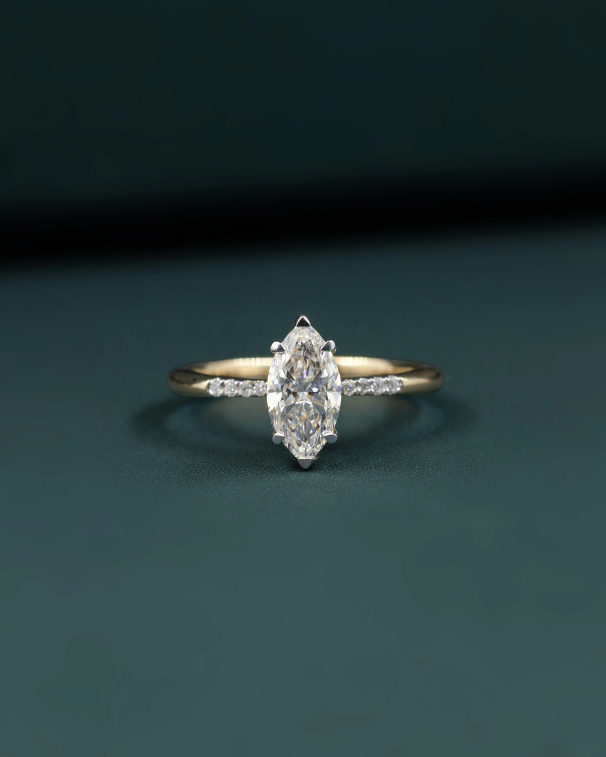 1.03 CTW Marquise Cut Lab-Grown Diamond Solitaire Ring