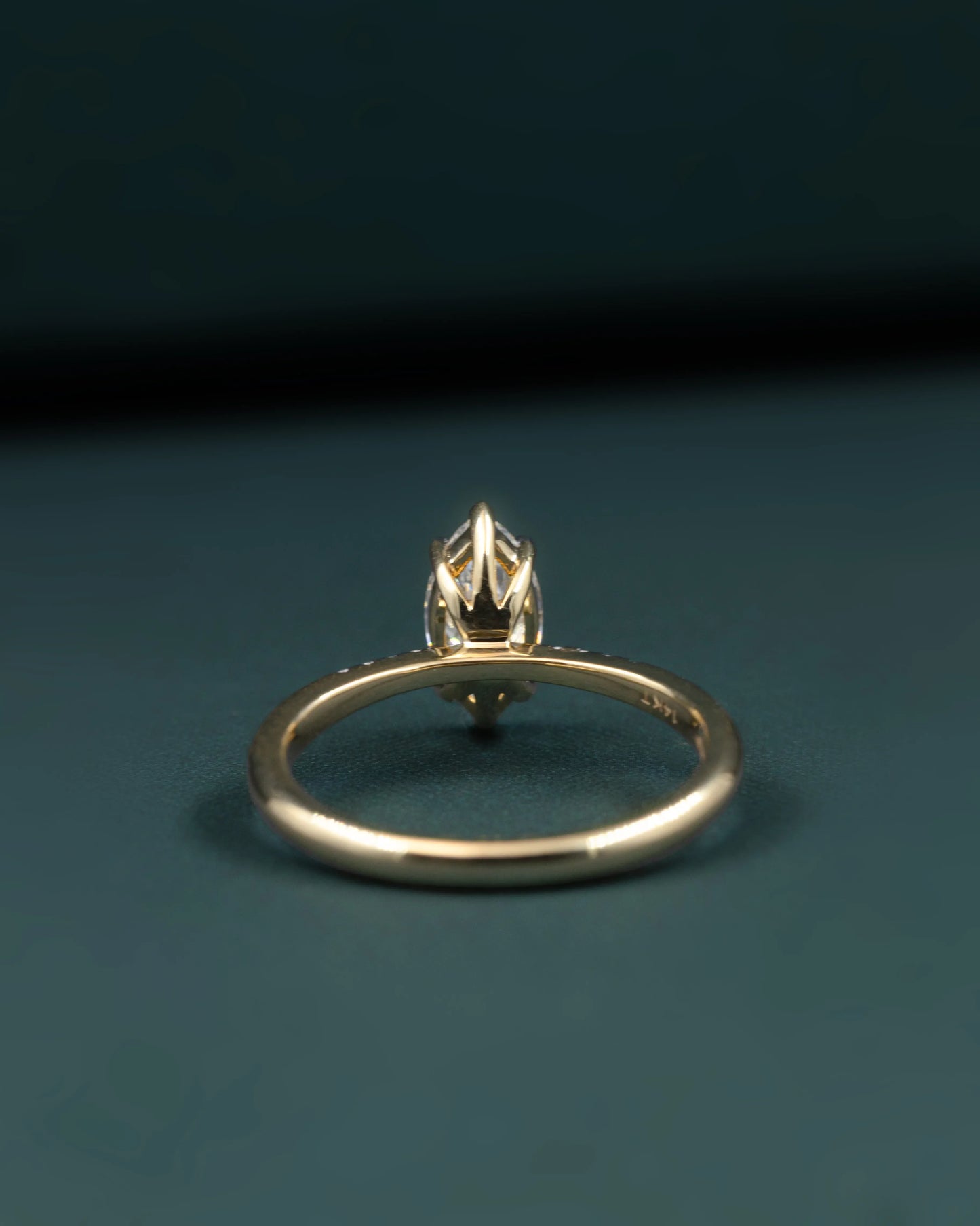 1.03 CTW Marquise Cut Lab-Grown Diamond Solitaire Ring