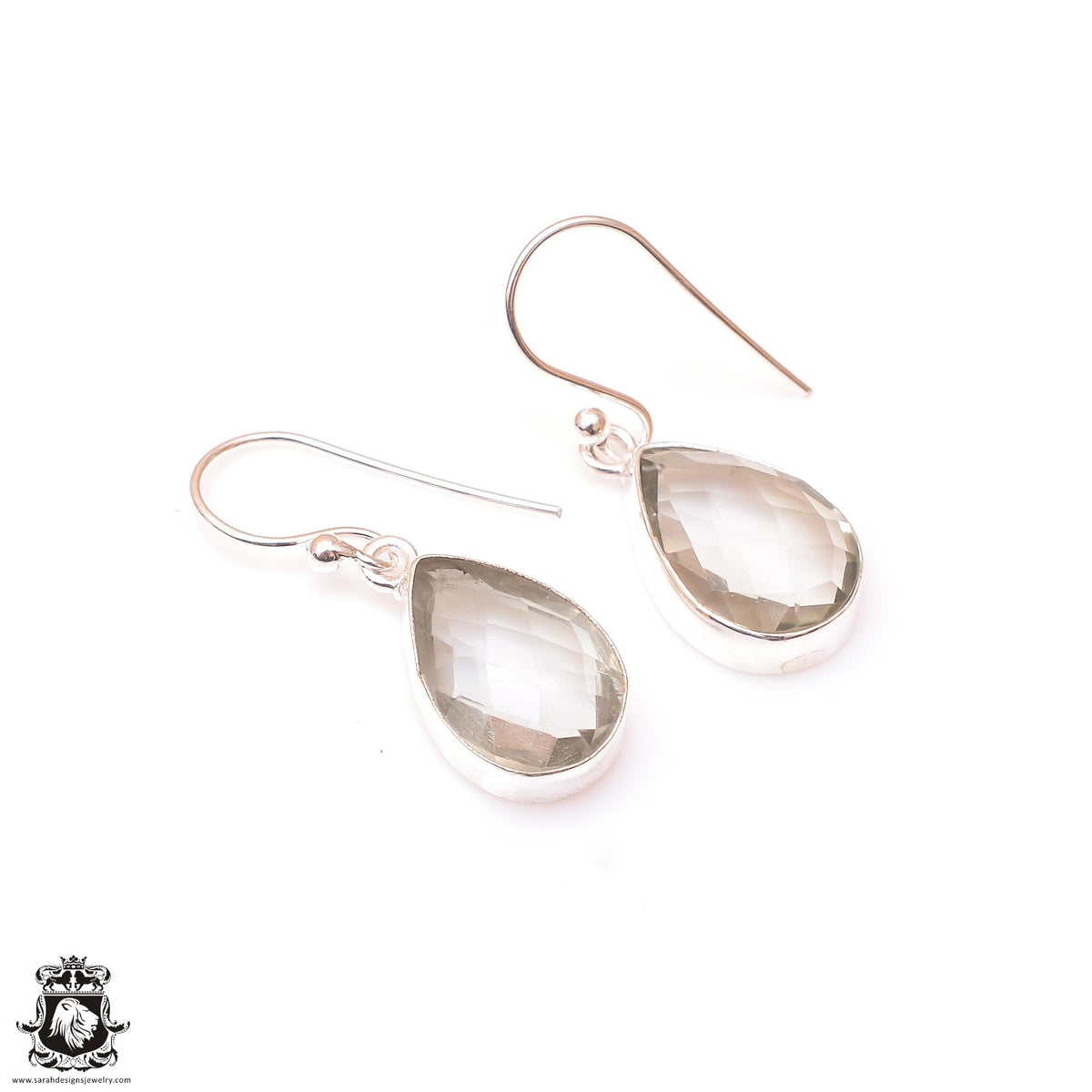 Prasiolite Dangle & Drop Earrings 925 Solid (Nickel Free) Sterling Silver Earrings WHOLESALE price / Made in Canada Minimalist Earrings ER18