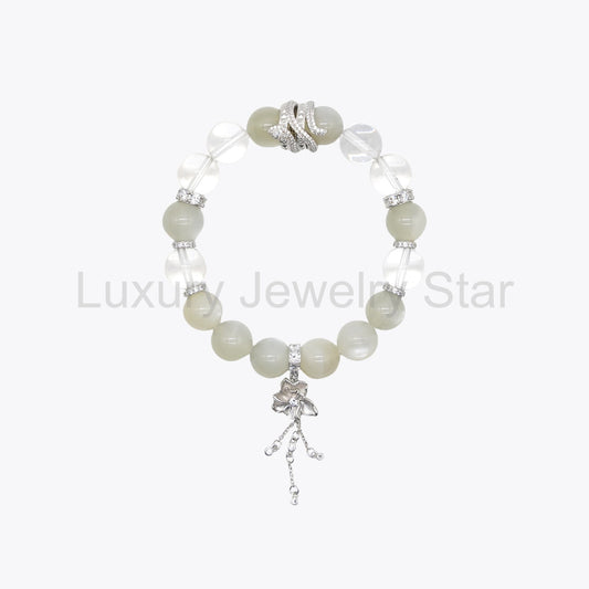 Abundance Amulet·Golden Amber Luck Bracelet - Solar Prosperity Aura