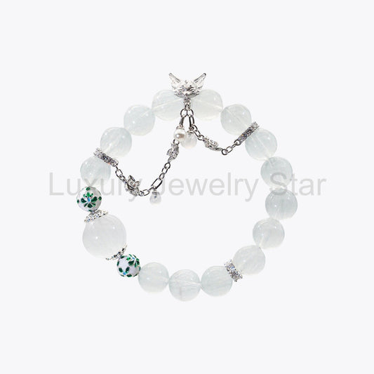 Celestial Fox · Spirit Lily Crystal Bracelet