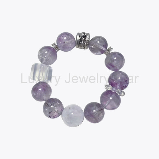 Celestial Fox Chasing the Moon · Goddess of Guye Crystal Bracelet
