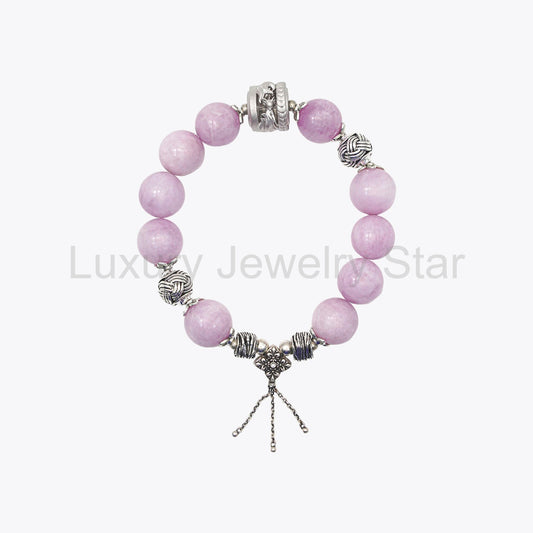 Celestial Fox Chasing the Moon · Ziyao Crystal Bracelet - image 2