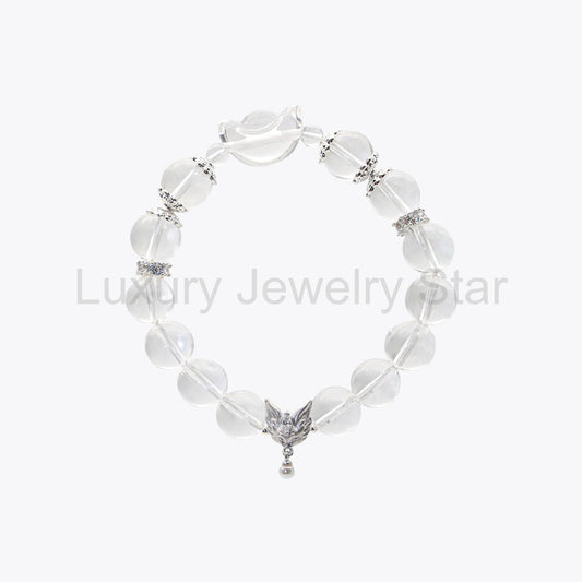 Celestial Fox Pearl · Ari Crystal Bracelet