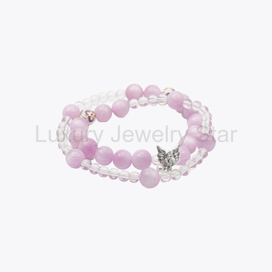 Celestial Fox Pearl-Keeper · Shumei Crystal Bracelet - image 2
