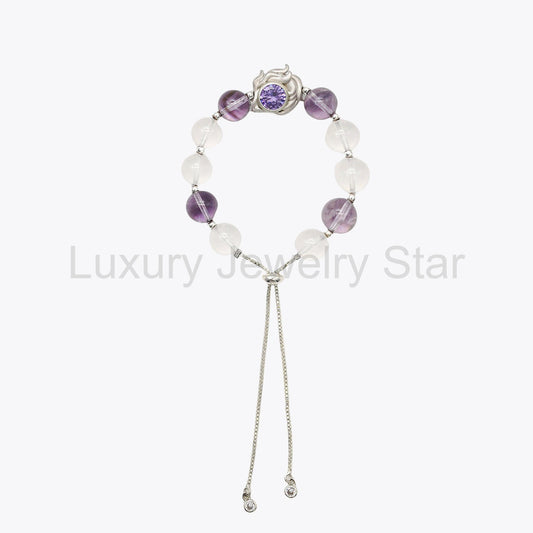 Celestial Moon Fox Guardian Bracelet - Moonstone Protection - image 2
