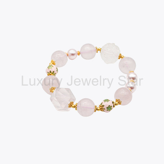 Enchantress Fox Enamel Bracelet - Ruby Charm Energy - image 2