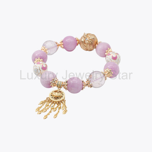 Golden Fox Dreamweaver - Lotus Spirit Bracelet - image 2
