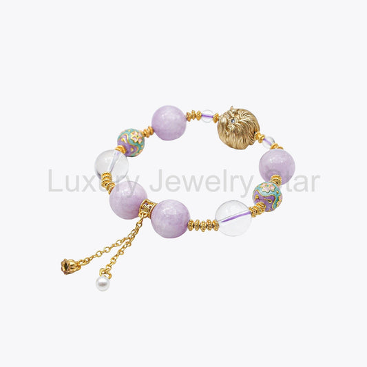 Golden Kitsune Imperial Crystal Bracelet (Consort Yang's Radiance) - image 2